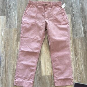 Old Navy Pink Straight Leg Pants size 10